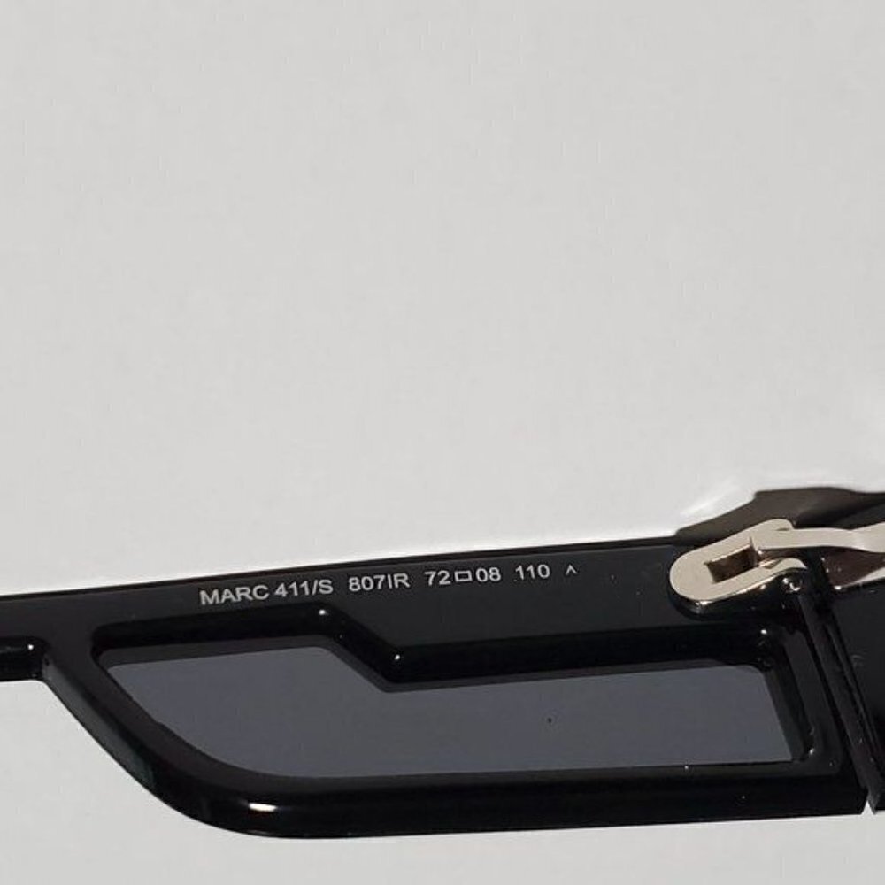 Marc Jacobs Sports Women Modern Contemporary Black Sunglasses Shades - Picture 9 of 15